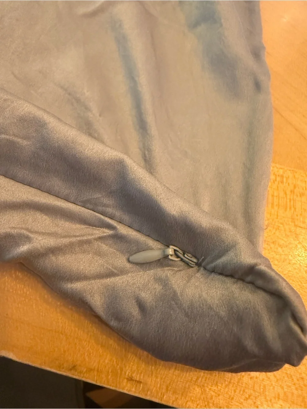 ZIMASILK 100% Mulberry Silk Queen Pillowcase Champagne Hidden Zipper 20x29